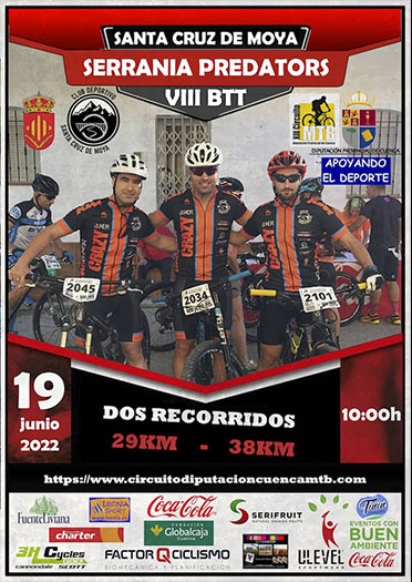 VIII Marcha BTT Santa Cruz de Moya - XIII C. MTB DIP. CUENCA 2022