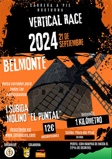 VERTICAL RACE BELMONTE - 2024 - Molino El Puntal