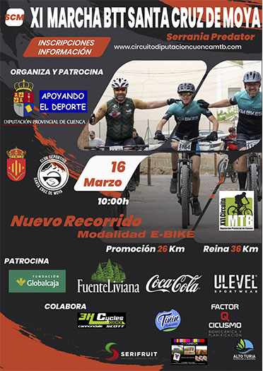 XI MARCHA BTT SERRANÍA PREDATORS - 2025