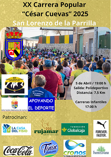 XX CARRERA POPULAR CESAR CUEVAS -  2025