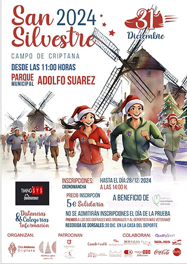 SAN SILVESTRE SOLIDARIA - CAMPO DE CRIPTANA 2024